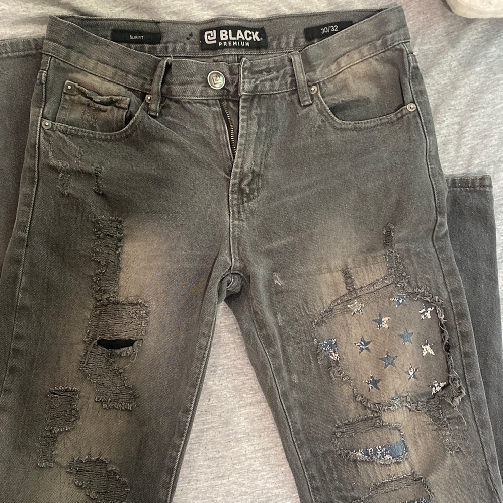 Men’s Black Premium jeans 30/32 Slim fit